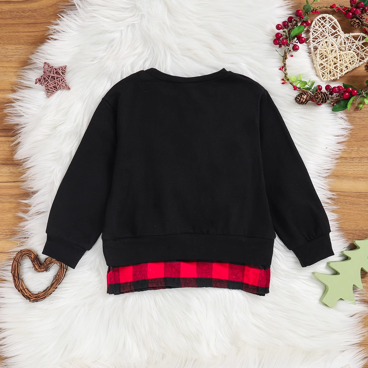 Sweater Girls Double Layer Cotton Sweater